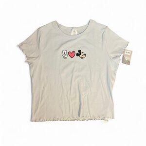 Disney Light Blue Graphic T-Shirt